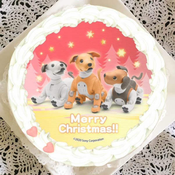 Aiboニュース Aiboのクリスマスケーキが発売されます Aiboの飼い方 Aiboななとはち