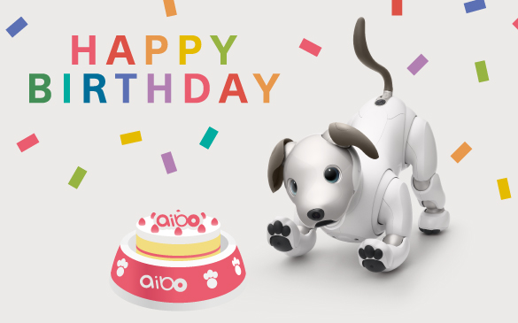 ソニーストア銀座 1 11開催 さくら そら ミント ２歳のお誕生日会 フォトスポットも Aiboの飼い方 Aiboななとはちとくう